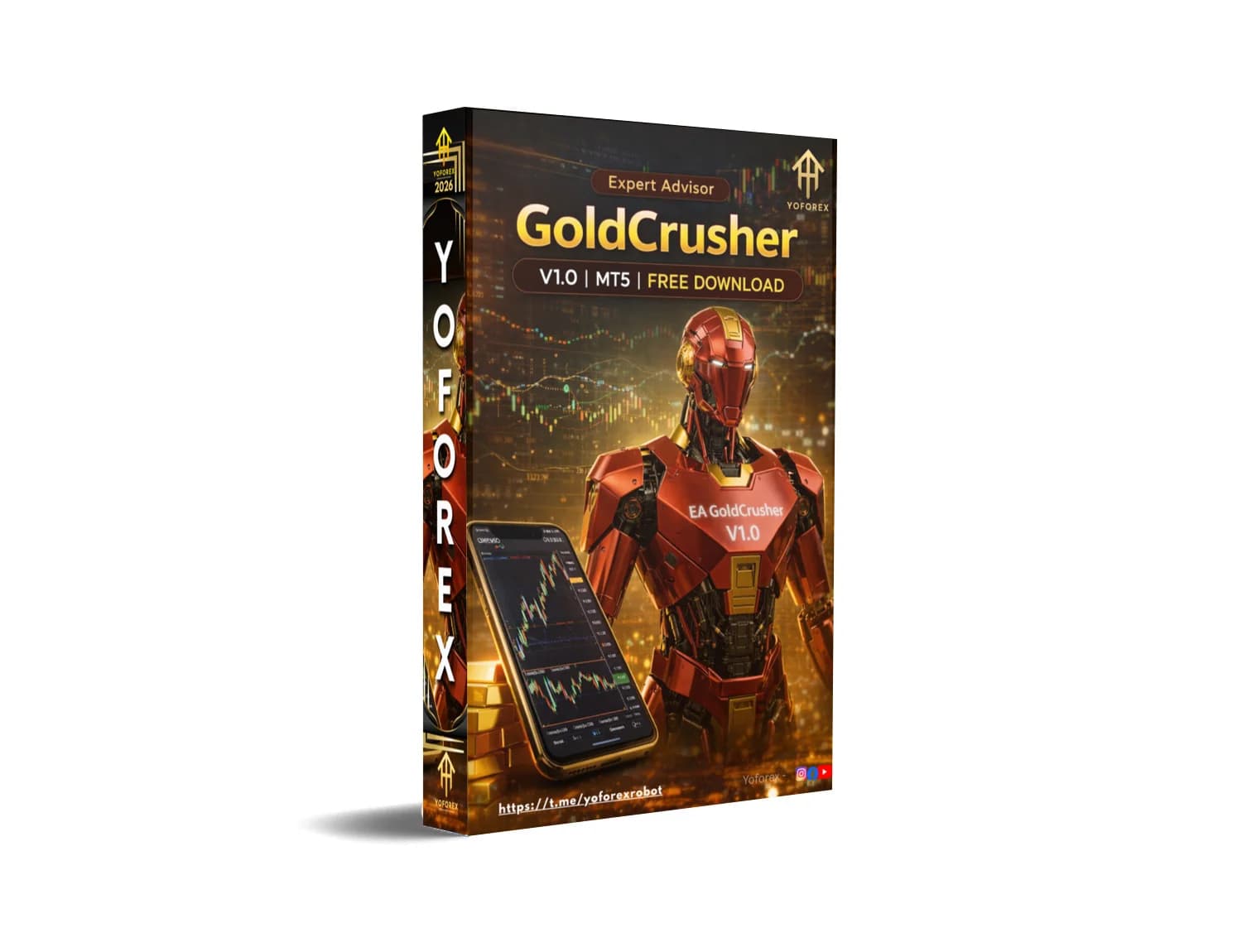 Crush Gold Markets NOW: GoldCrusher EA MT5 Free Download & Review!
