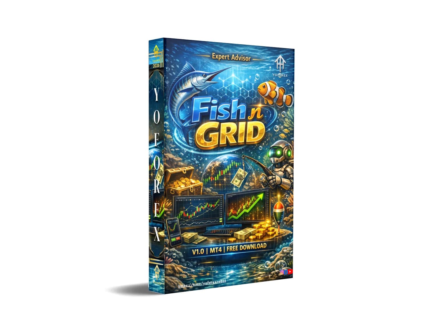 Fish n Grid EA MT4: Explode Your Profits NOW – Don't Miss Out!