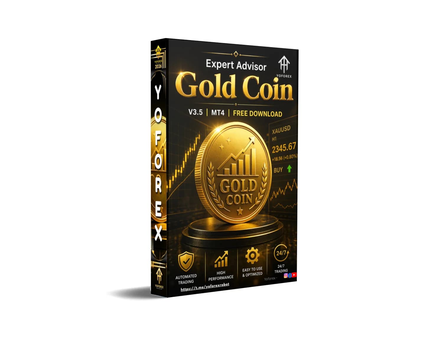 Explode Your Forex Profits: Gold Coin EA MT4 – Grab It Before It's Gone!