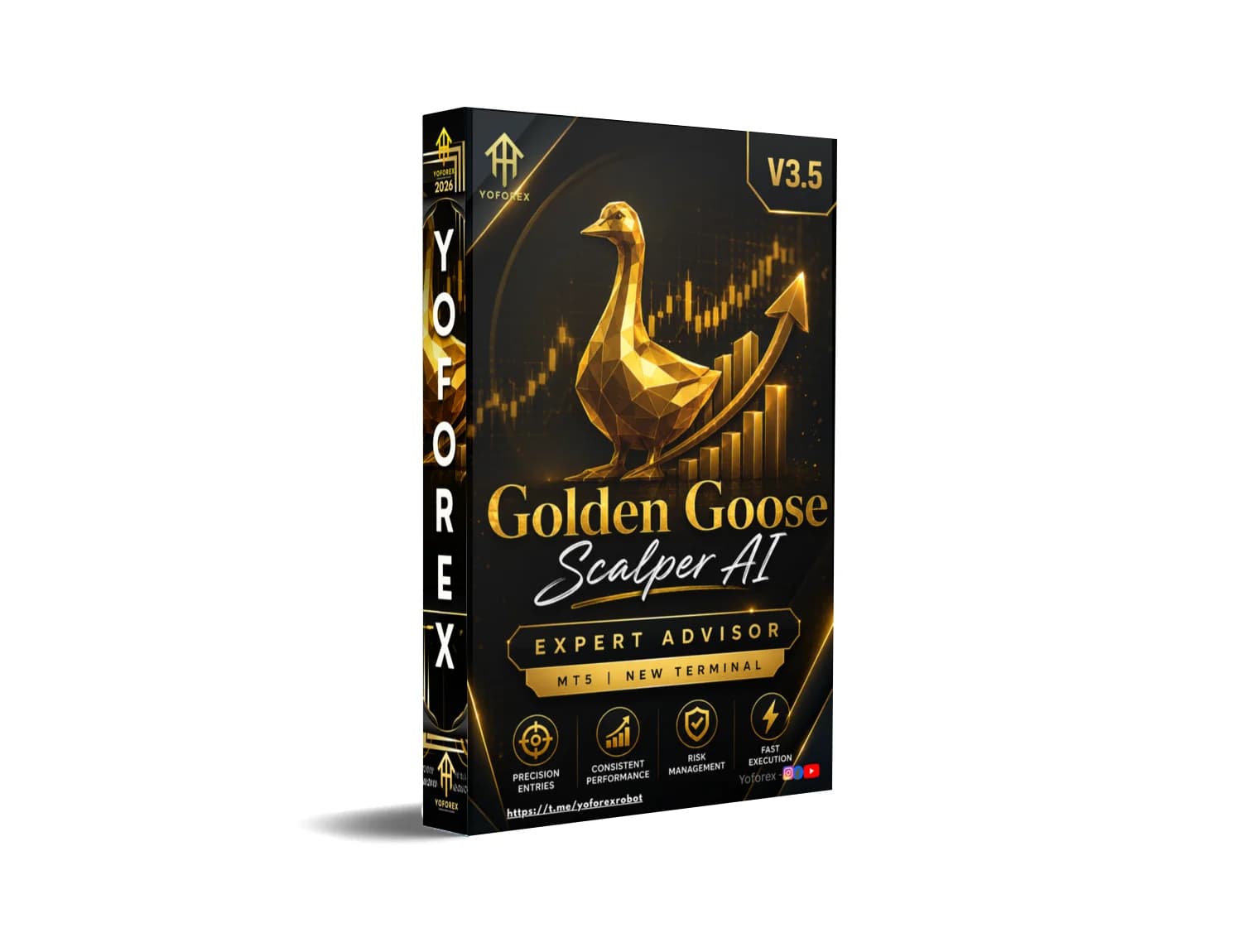 Explode Your Forex Profits NOW with Golden Goose Scalper AI EA MT5!