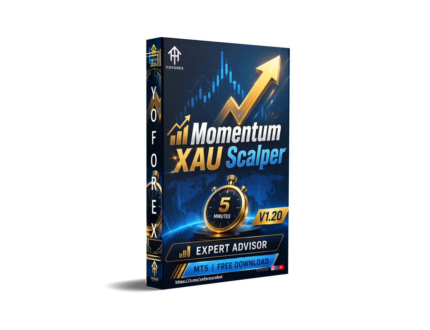 Explode Your Gold Trading Profits: Momentum XAU Scalper MT5 EA – Grab It Now!