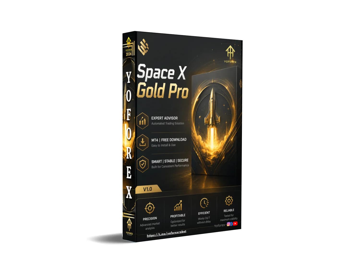 Explode Your Gold Trading Profits NOW with Space X Gold Pro EA MT4 – Free Download Alert!