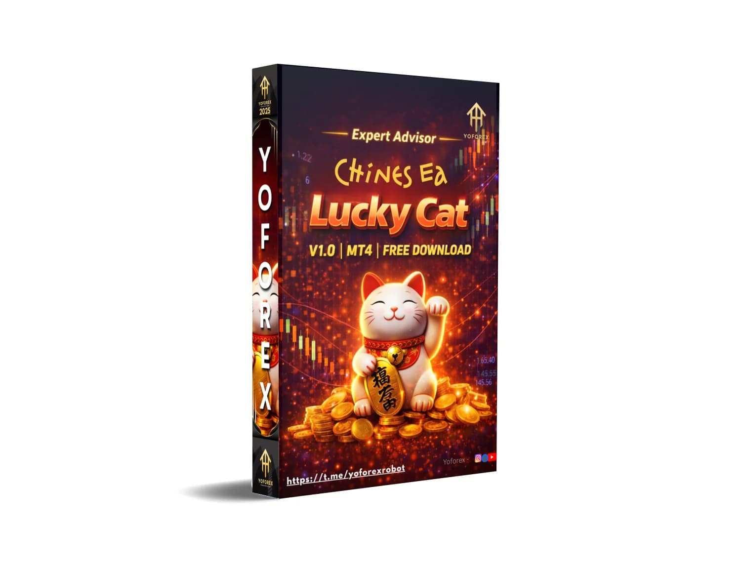 Chinese EA Lucky Cat MT4: Beckon Wealth with This Purr-fect Trading Ally!