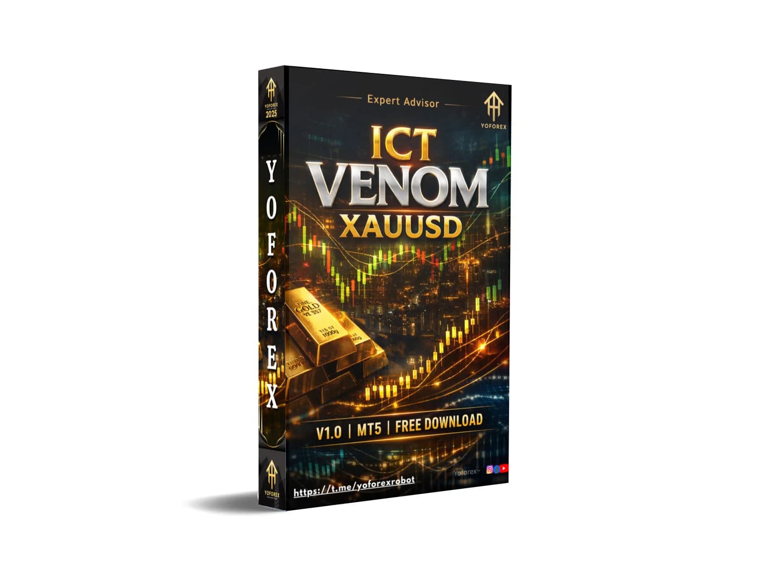 Unleash the Venom: ICT Venom XAUUSD MT5 – Your Ticket to Gold Trading Domination!