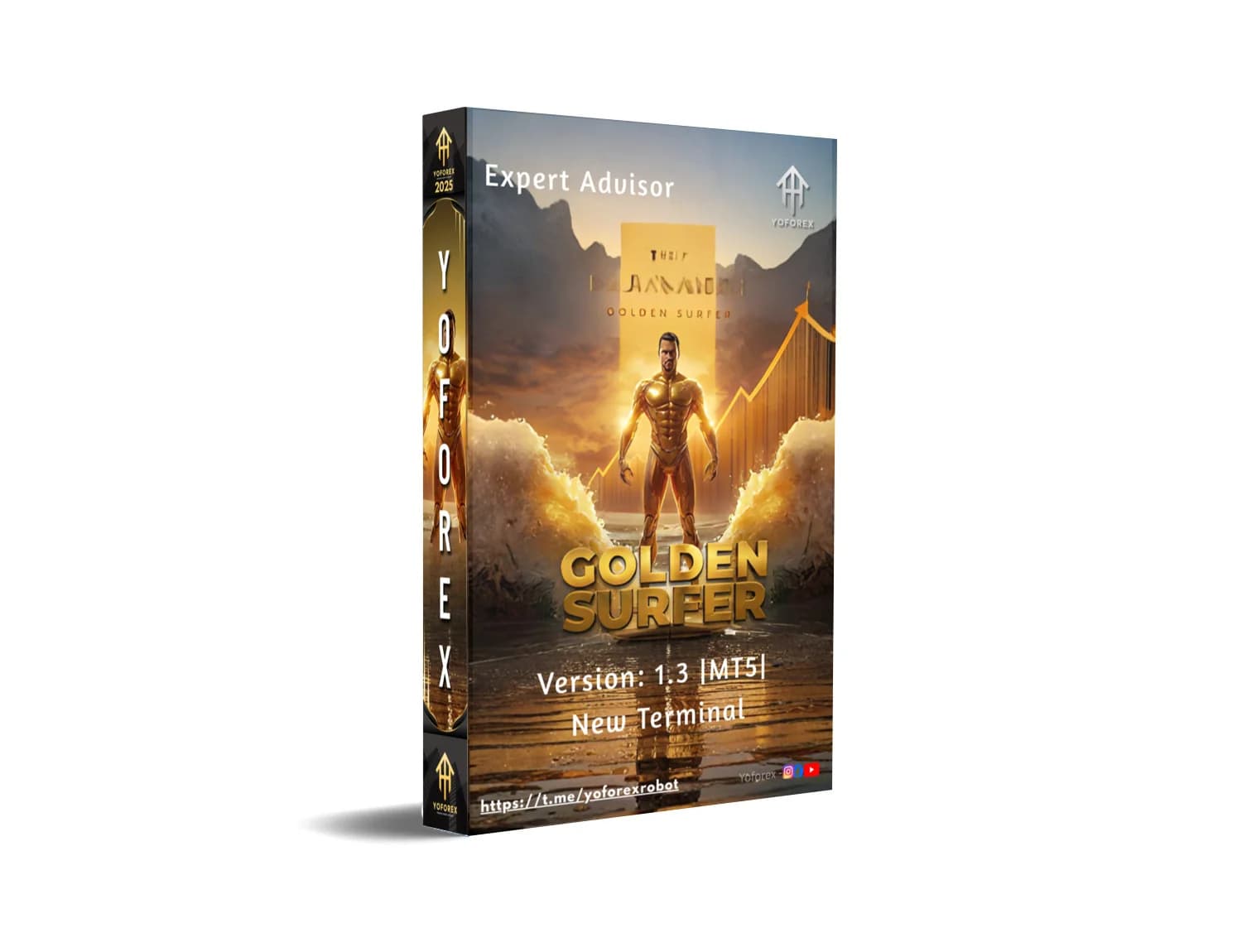 Golden Surfer MT5: Surf the Golden Waves of Forex Riches Before They Crash!