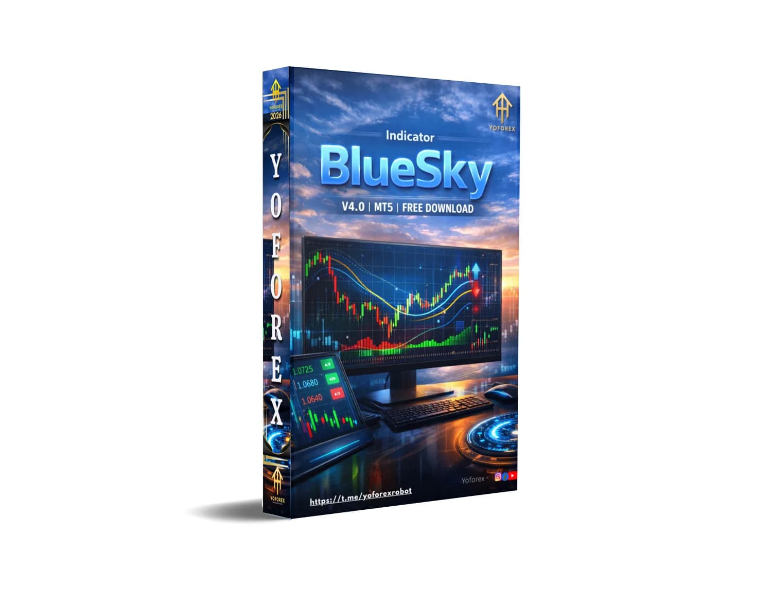 Explode Your Trades: Grab BlueSky Indicator MT5 FREE Now!