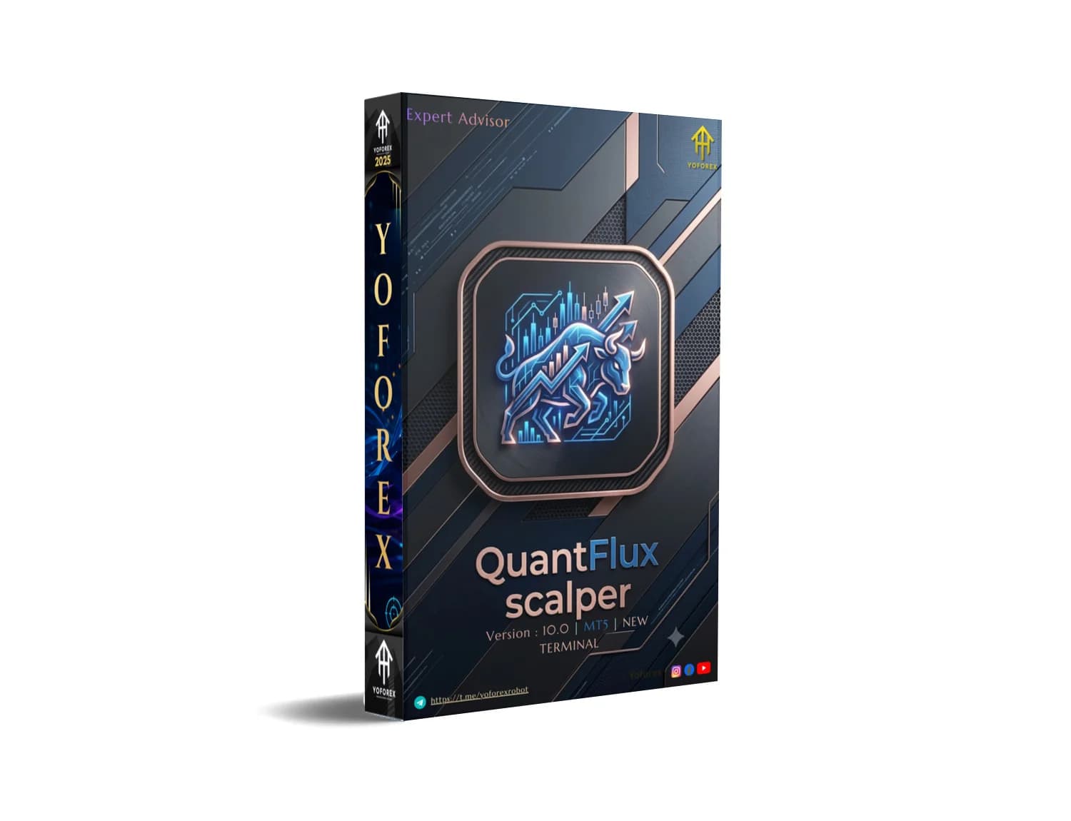 QuantFlux Gold Prop Firm Ready EA V10.0 MT5